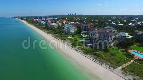 空中视频赤脚海滩FL视频的预览图