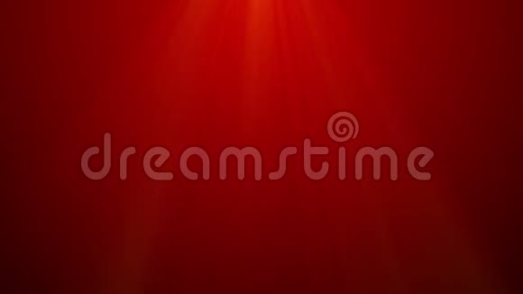 红色背景环上的体积光线用于共空间视频的预览图