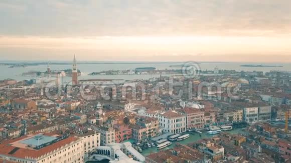 威尼斯的城市景观视频的预览图