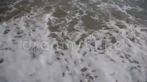 海浪的细节视频的预览图