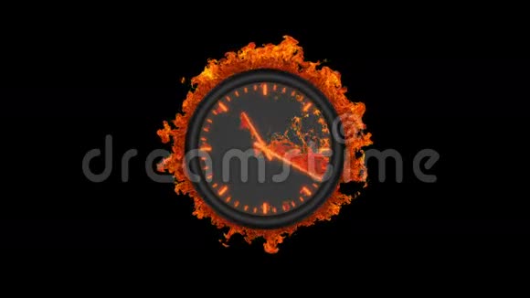 燃烧的时钟视频的预览图