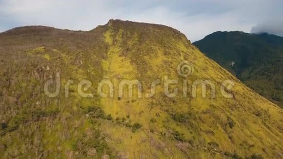 山坡上的树木和植被菲律宾Camiguin岛视频的预览图