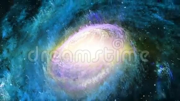 美丽的螺旋星系视频的预览图
