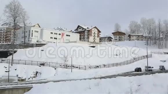 罗扎胡托高原冬季全景酒店视频的预览图