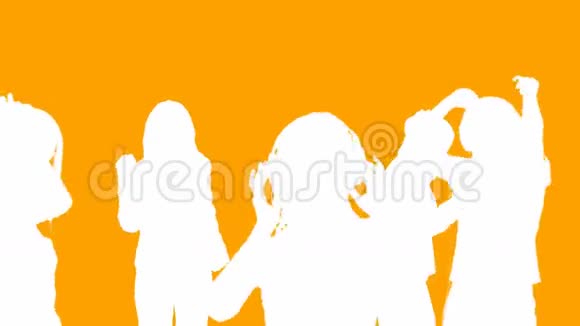 橙色舞者视频的预览图