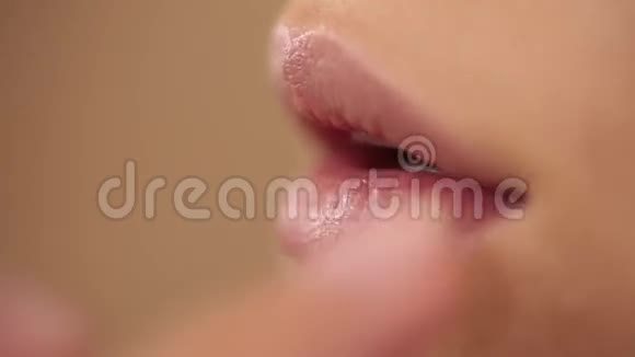 唇部用画笔构成的过程视频的预览图