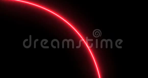 在黑色背景上提取多个水平垂直和斜红色和粉红色激光线光引导跃迁运动视频的预览图