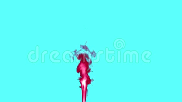 红烟对浅蓝隔离视频的预览图