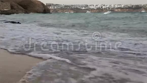 红海上的黄昏风暴埃及视频的预览图