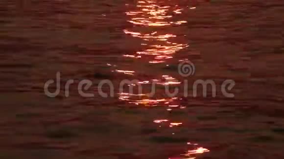 日落水面反射视频的预览图
