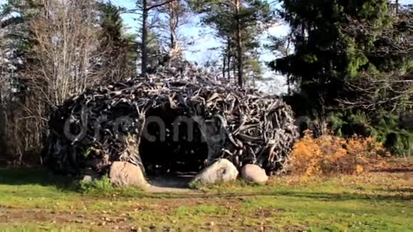 女巫小屋是用大根做的视频的预览图