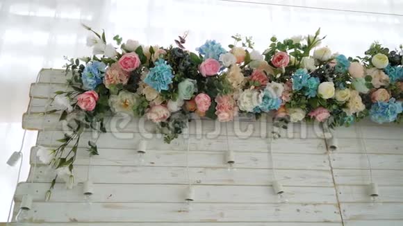 鲜花活动婚礼装饰视频的预览图