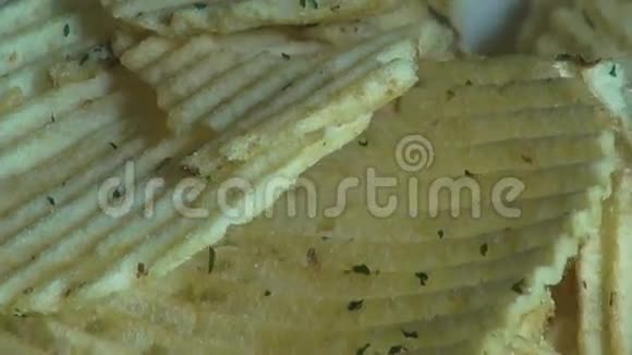 炸薯条松饼零食视频的预览图