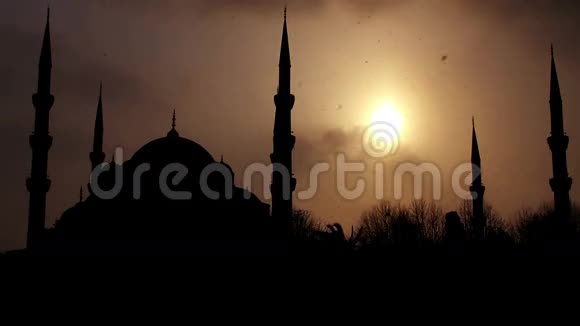 伊斯坦布尔苏丹艾哈迈特清真寺视频的预览图