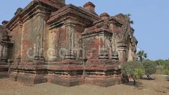 古布约基寺在巴根NyungU缅甸视频的预览图
