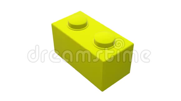 黄色小旋转玩具砖视频的预览图