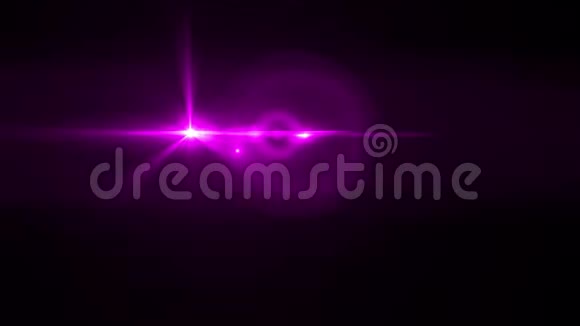 紫色数码透镜耀斑黑色背景用于纹理和材料视频的预览图