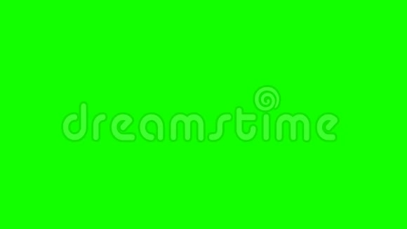 绿色屏幕植物线生长移动的线条生长动画图形藤蔓主题视频的预览图