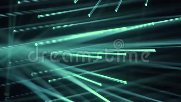 明亮的舞台灯光在移动绿色视频的预览图