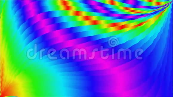 抽象彩虹背景视频视频的预览图