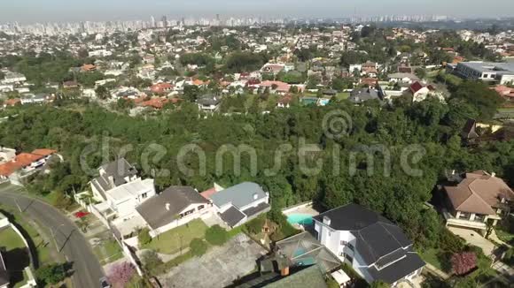 库里蒂巴鸟瞰博斯克多阿莱茂公园帕拉纳巴西2017年7月视频的预览图