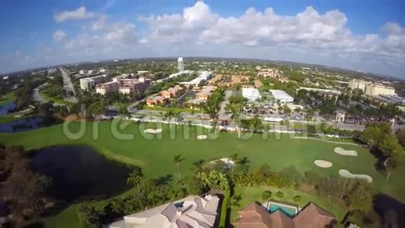 佛罗里达博卡拉顿4kUHD航空录像视频的预览图
