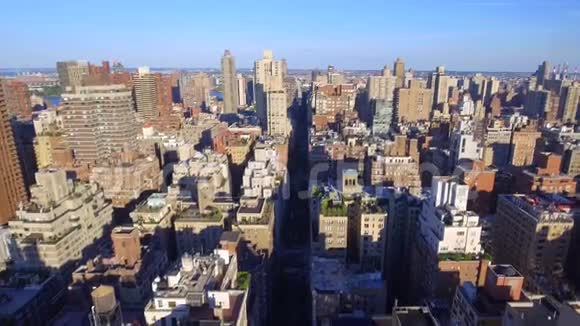 空中视频纽约曼哈顿视频的预览图
