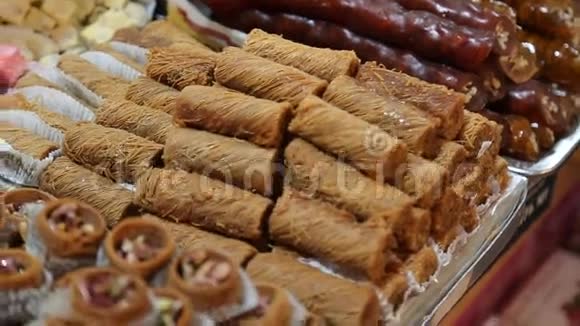 伊斯坦布尔美味的土耳其面包店视频的预览图