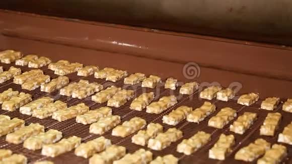 工厂里有坚果和巧克力视频的预览图