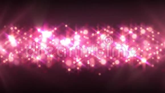抽象闪烁粒子动画视频的预览图