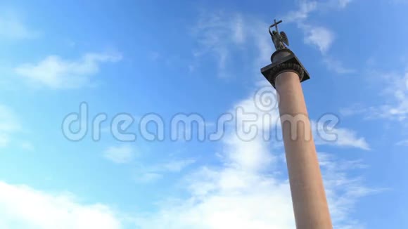 圣彼得堡的亚历山大柱实时视频的预览图