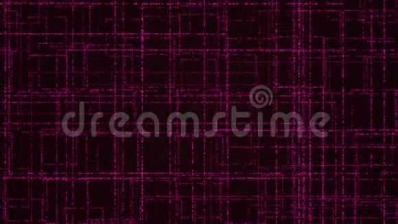 红色发光粒子的网格视频的预览图