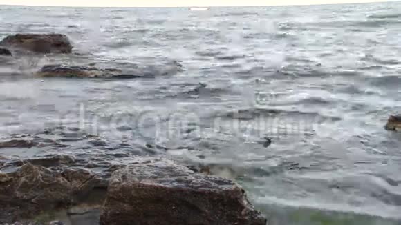海岸的悬崖视频的预览图