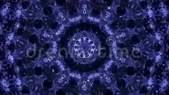 蓝色卡丽多抽象视频的预览图
