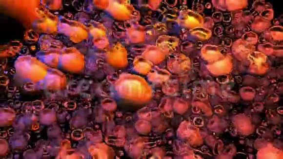 液体粒子风格视频背景视频的预览图