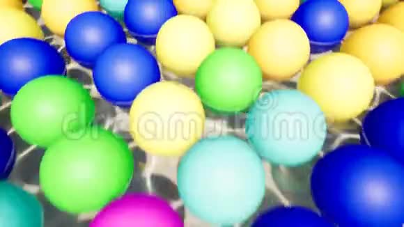 彩色球体介绍您的视频视频的预览图