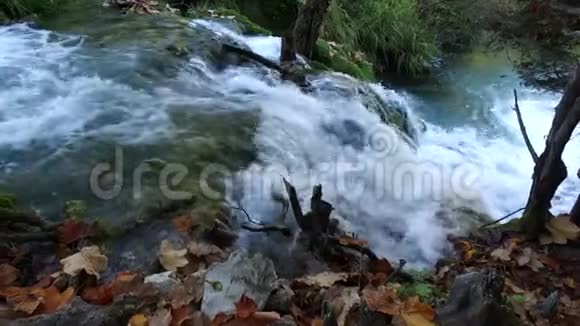 Plitvice湖国家公园克罗地亚欧洲视频的预览图