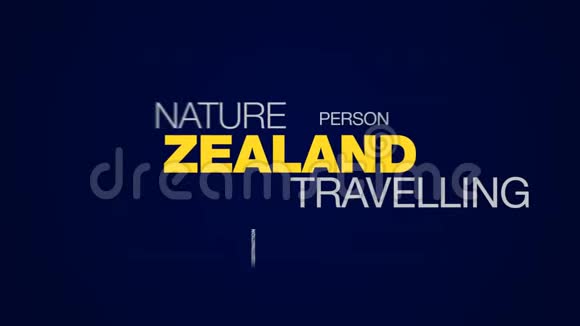 新西兰旅游自然旅游岛景观生活方式度假旅游目的地观光视频的预览图