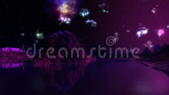 不明飞行物星云和梦境视频的预览图
