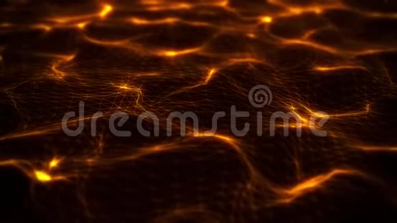 3D金流线架波循环运动背景视频的预览图
