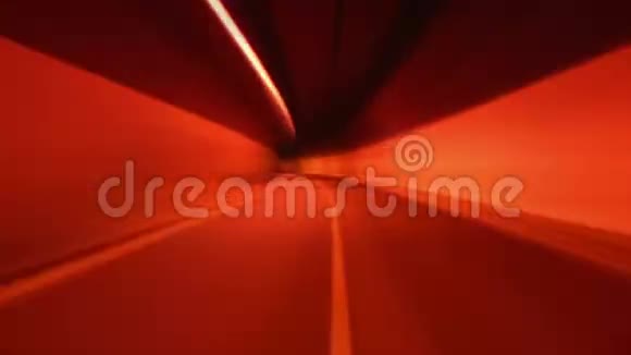 穿过隧道模糊发光视频的预览图