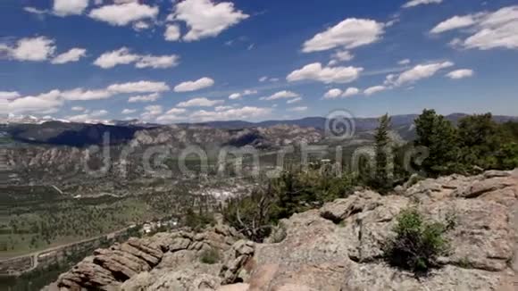 美国科罗拉多州洛矶山脉全景视频的预览图