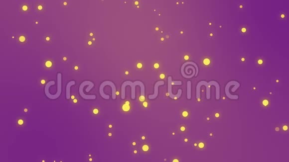 神奇闪闪的紫黄色背景视频的预览图
