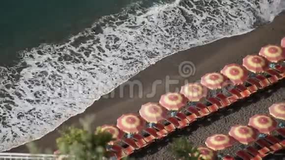 意大利波西塔诺海滩视频的预览图