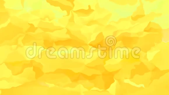 动画彩色背景无缝循环视频水彩效果浅阳黄色视频的预览图