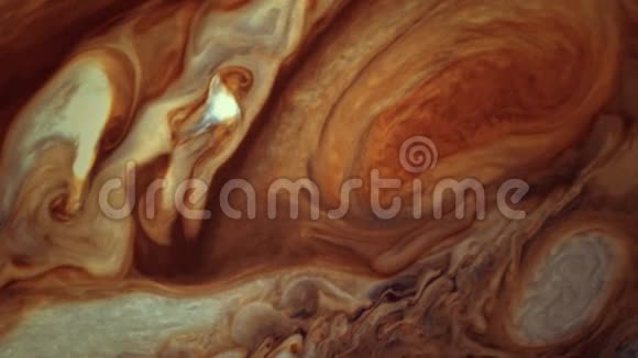 木星表面和大红点视频的预览图