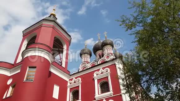 俄罗斯莫斯科的锡克文神母神庙视频的预览图