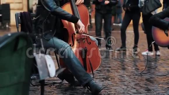 罗马街头表演者音乐家视频的预览图