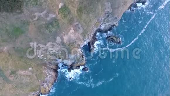 空中观景悬崖峭壁都柏林爱尔兰视频的预览图