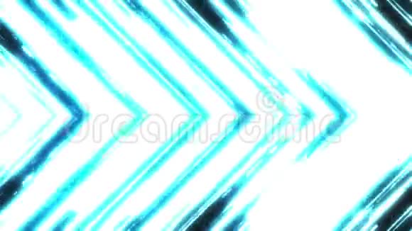 闪烁线高速在黑暗中行进3d渲染计算机生成的背景视频的预览图